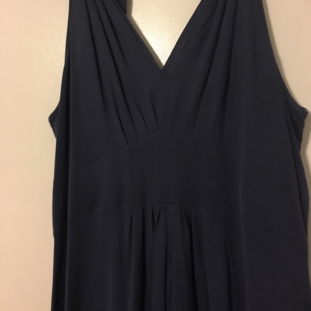 Periwinkle blue banana republic dress
