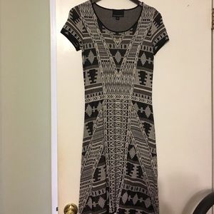 Short sleeve sweater dress