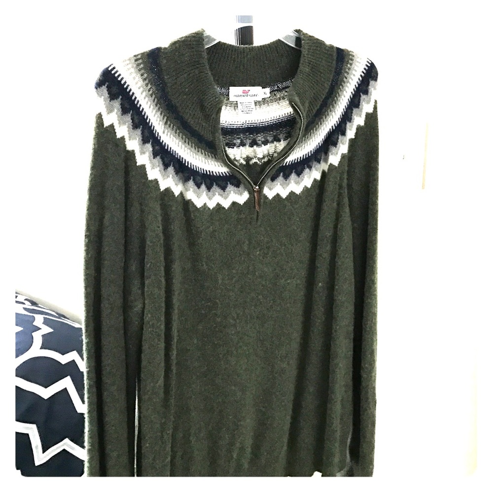 Vineyard Vines Quarter Zip Sweater