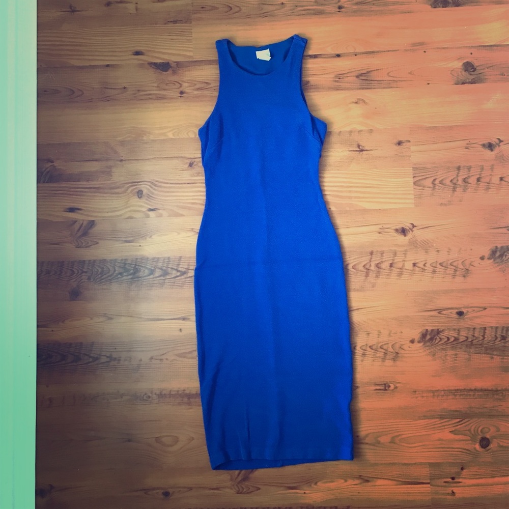 H&M tight fit knee length dress size 34