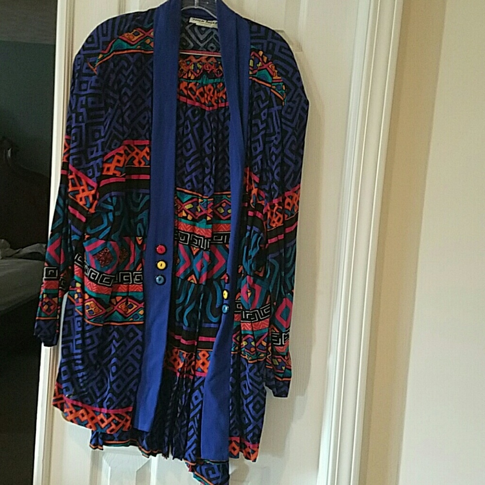 Super fun sweater and skirt set