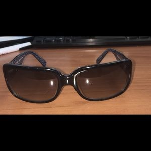 Coach black sunglasses! MSRP $168!!