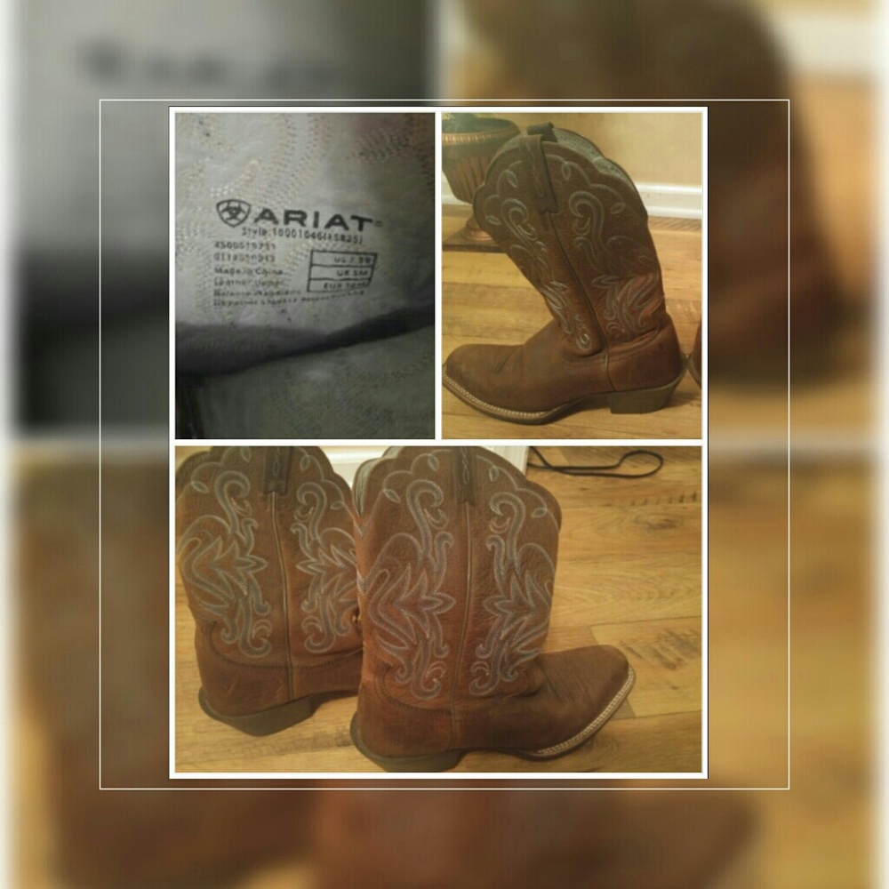Ariat Leather Cowgirl Boots