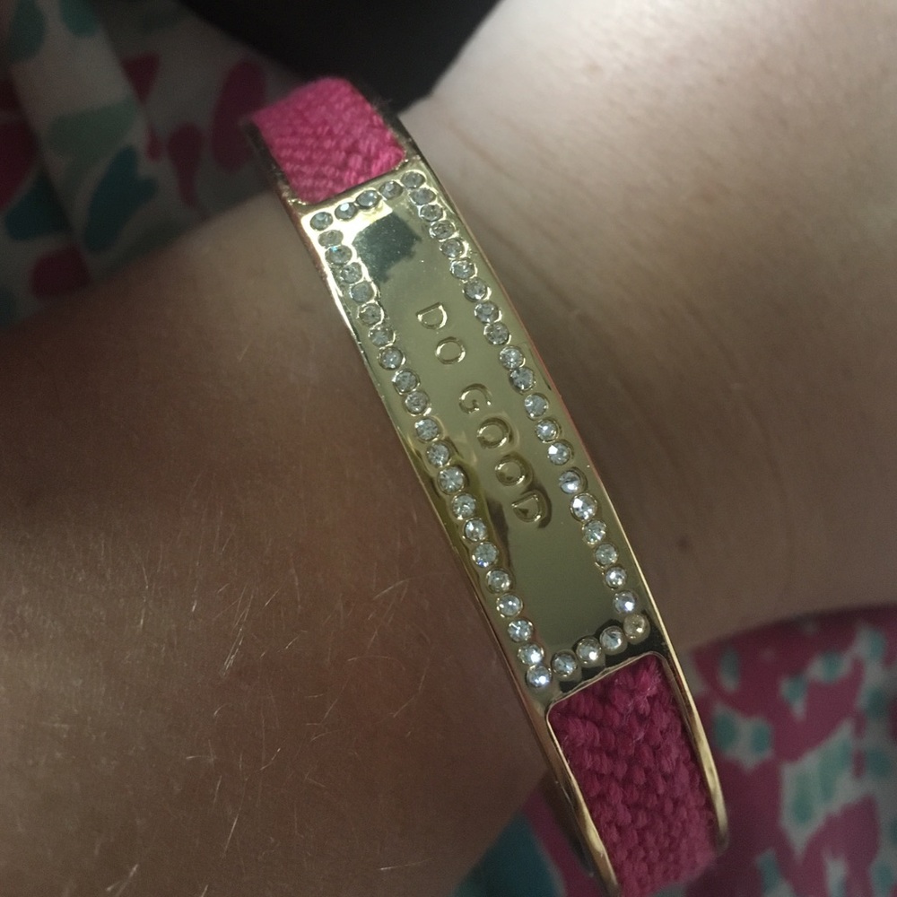 Kate Spade pink bangle