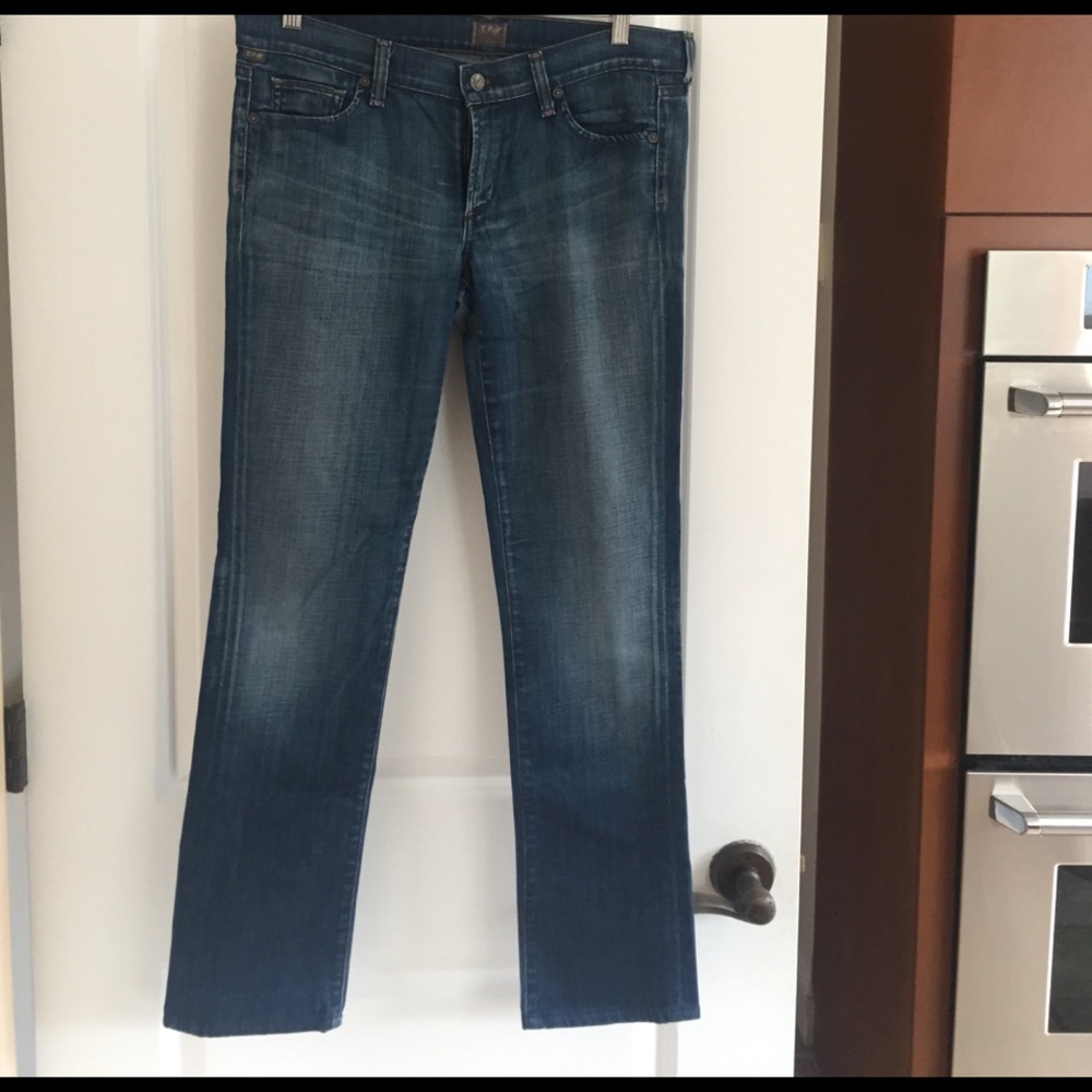 Citizen of humanity women jeans straight leg sz 30