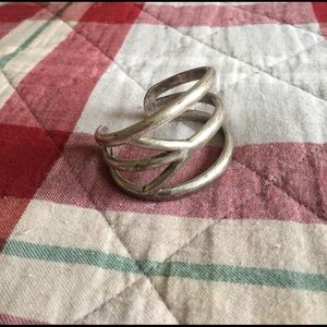 Lucky brand Silver Peace bangle