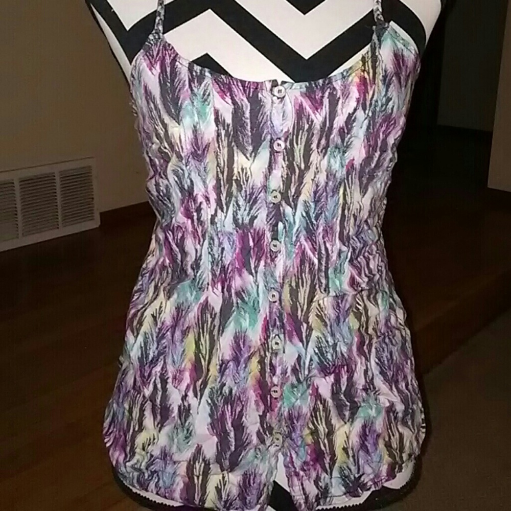 Braided Spaghetti Strap TankTop