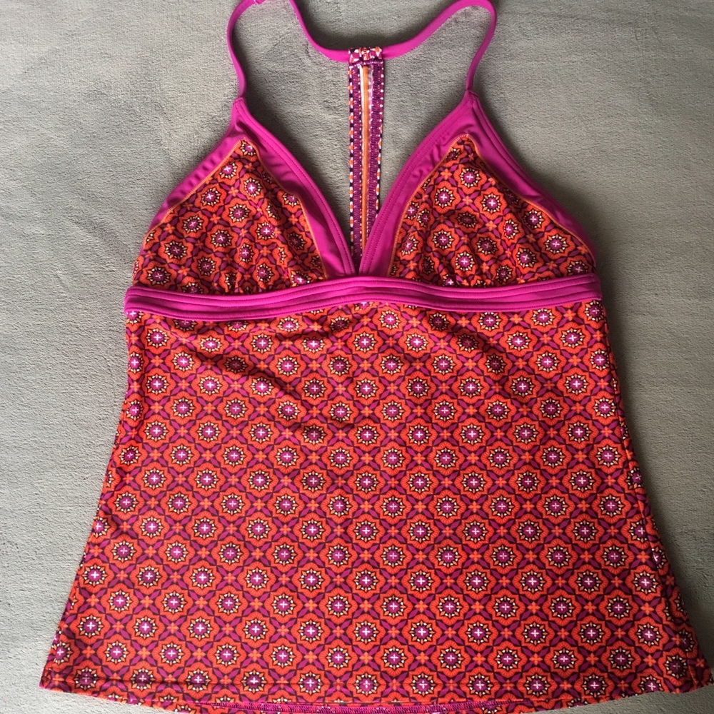 Prana Swim Top Tankini Great Condition Size M