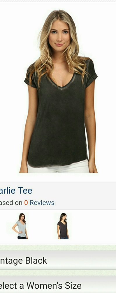 Super soft Paige Charlie Tee.