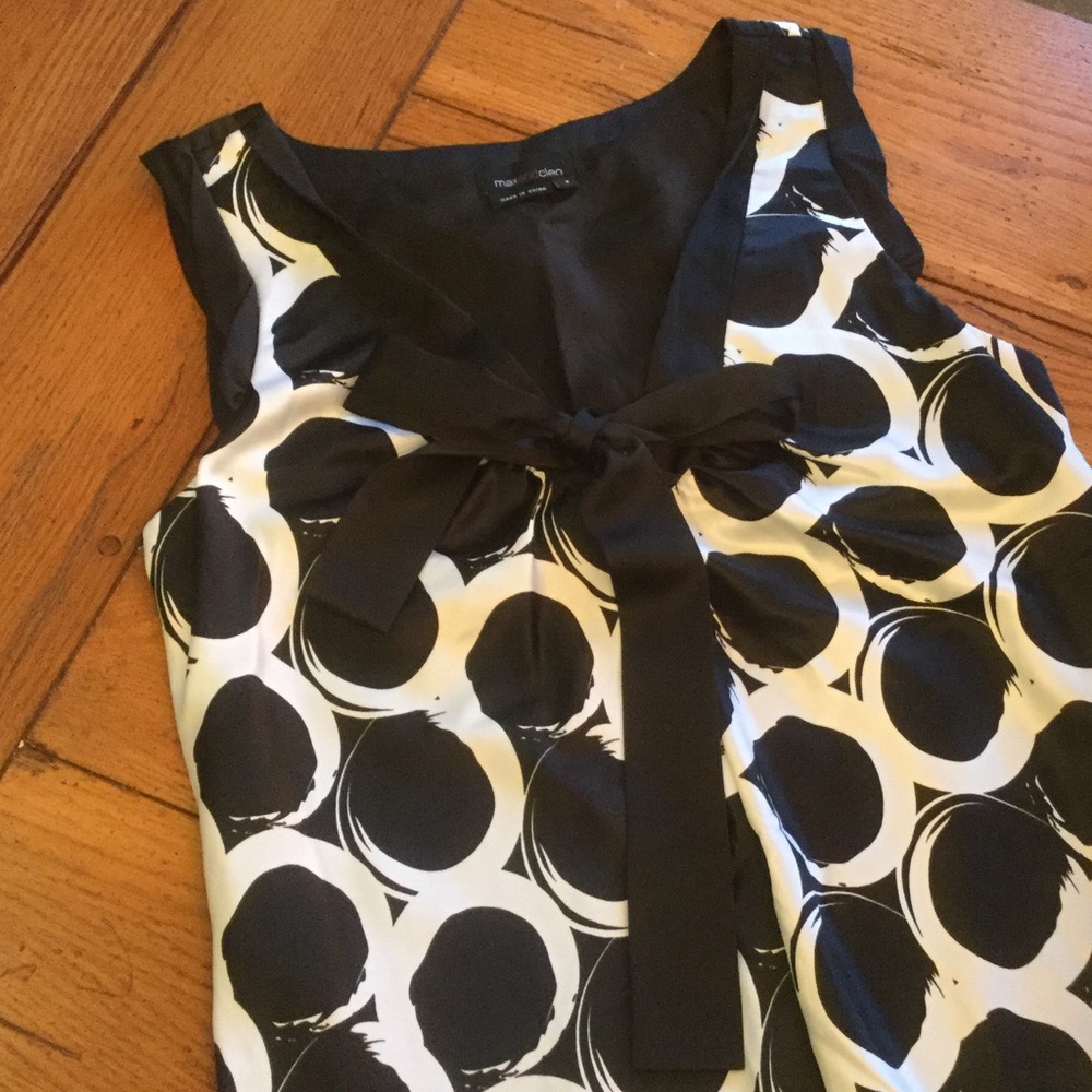 Max and Cleo black and white dress size 8