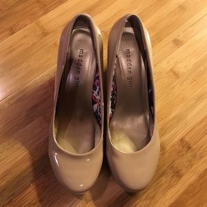 Madden Girl Nude Wedges