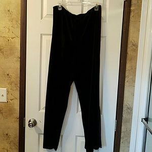 Palazzo velvet pants