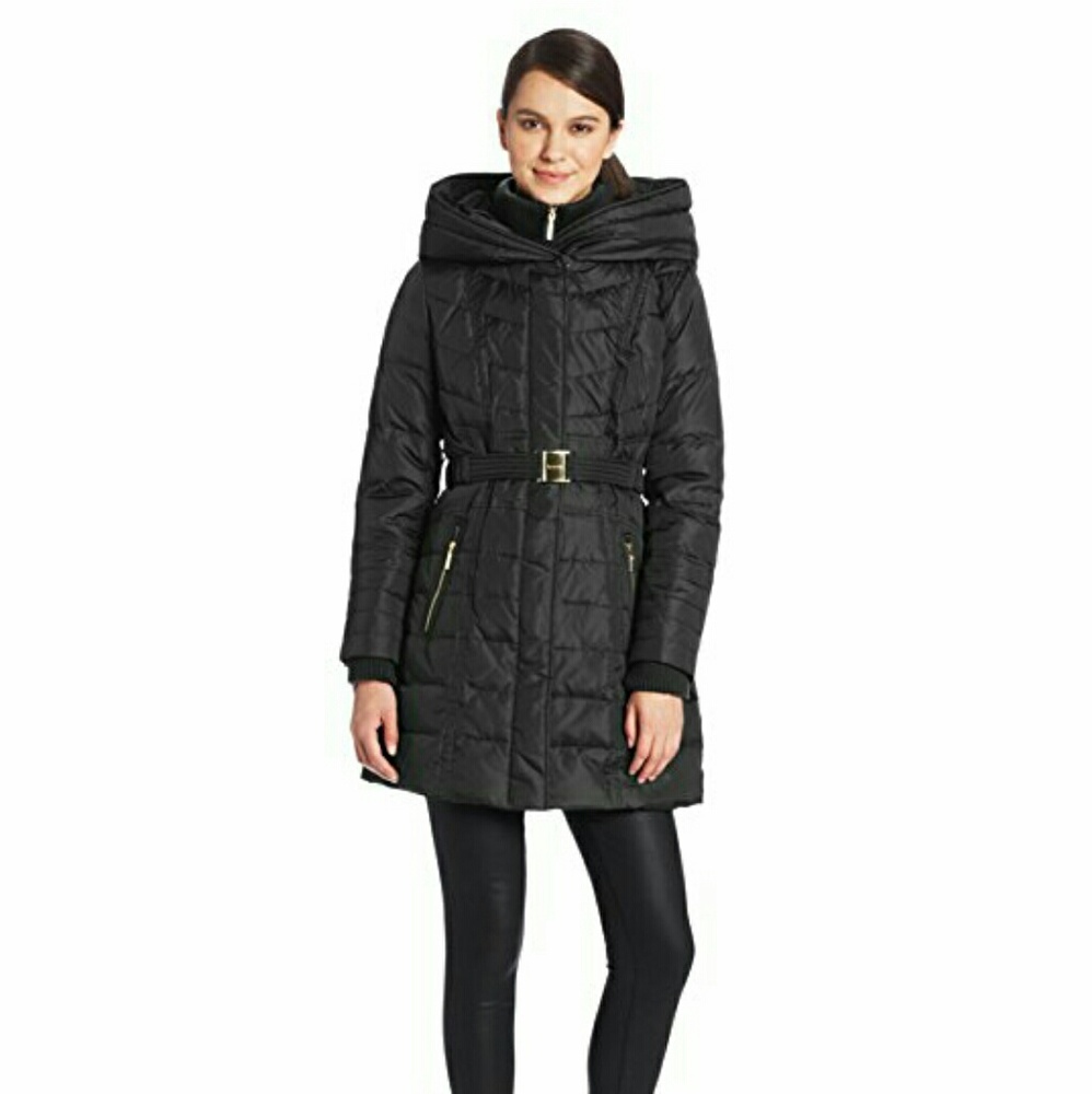 kensie Women's Down Coat with Hood