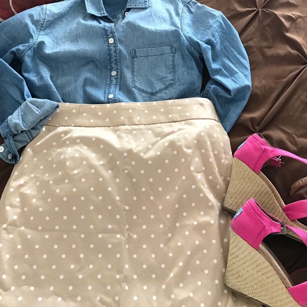 J crew pencil skirt!