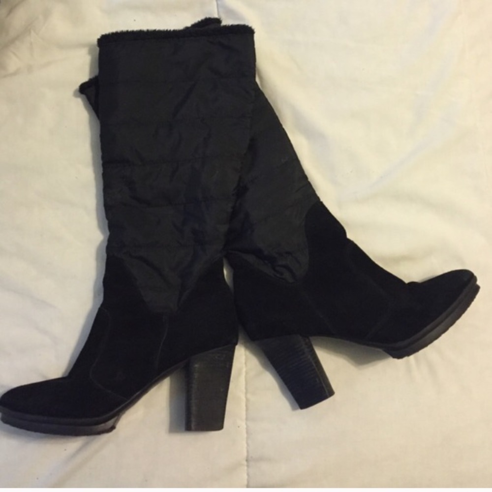 Black boots