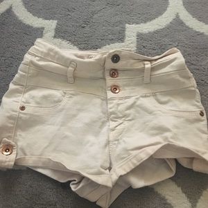 high waisted shorts