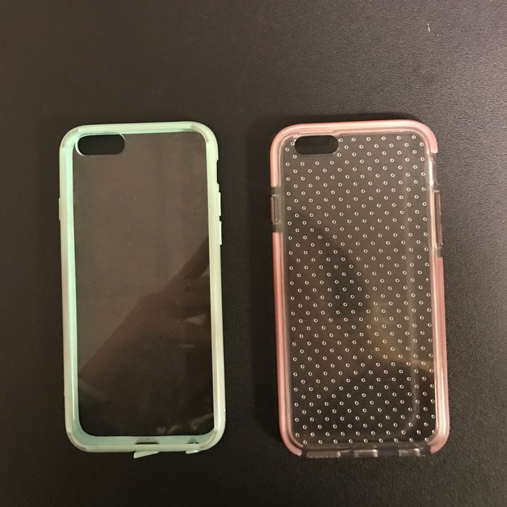 2 PACK of Clear iPhone 6/6s Cases, tech 21, bumper