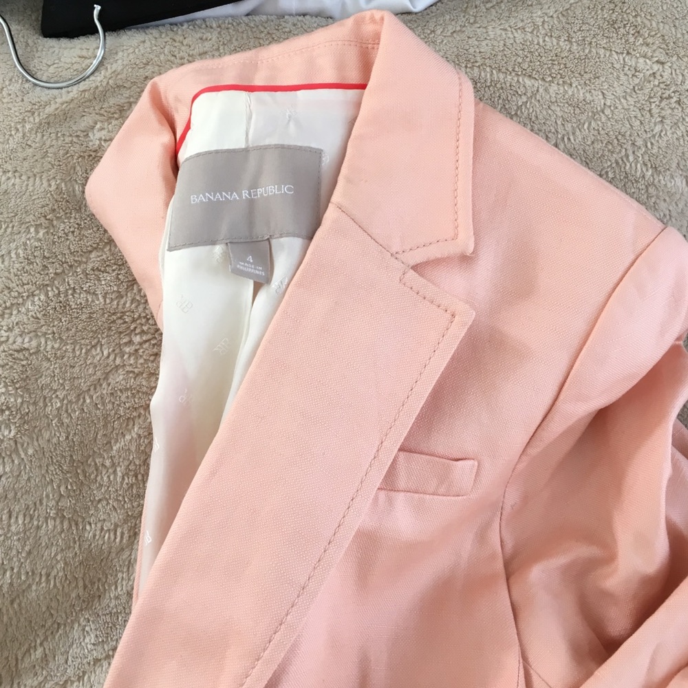 🌼 Banana Republic Linen Jacket