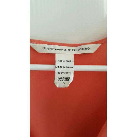 DVF coral purple dress - Picture 5 of 5