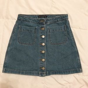 brandy Melville denim skirt