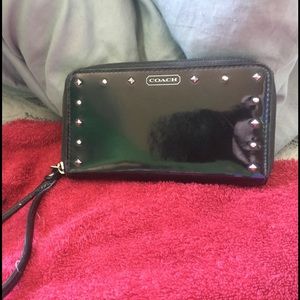 Small Coach Wristlet