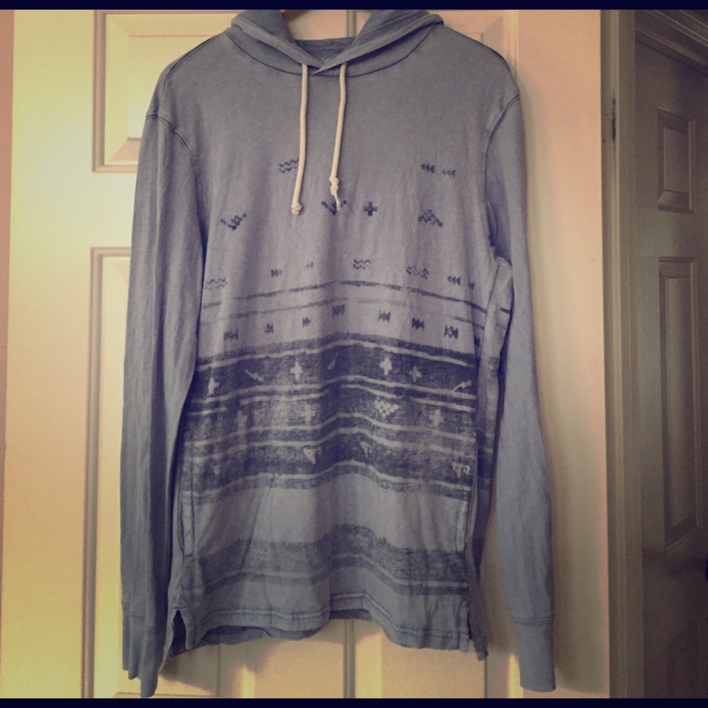 American Eagle Outfitters Tribal Print Hoodie M - Picture 1 of 4