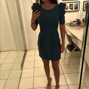 Teal dress