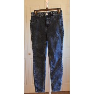 AE High Rise Acid Wash Jeggings