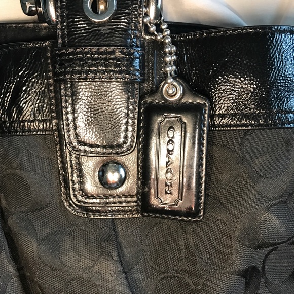 Coach Duffle Purse Bag with Straps - Picture 2 of 4