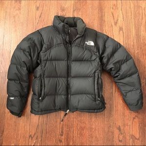 ➕ SALE ➕ Black North Face Down Coat