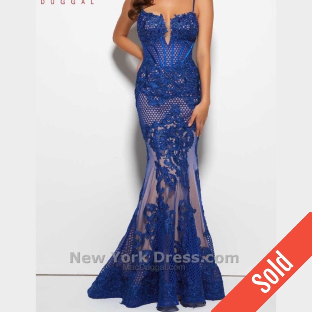 Mac Duggal 78999M • Sz. 4 • SOLD OUT!!• Prom 2017