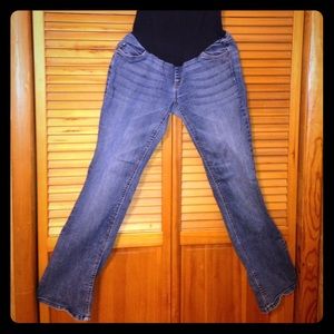 Oh Baby by Motherhood boot cut maternity jeans.