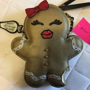 Betsey Johnson Gingerbread Crossbody