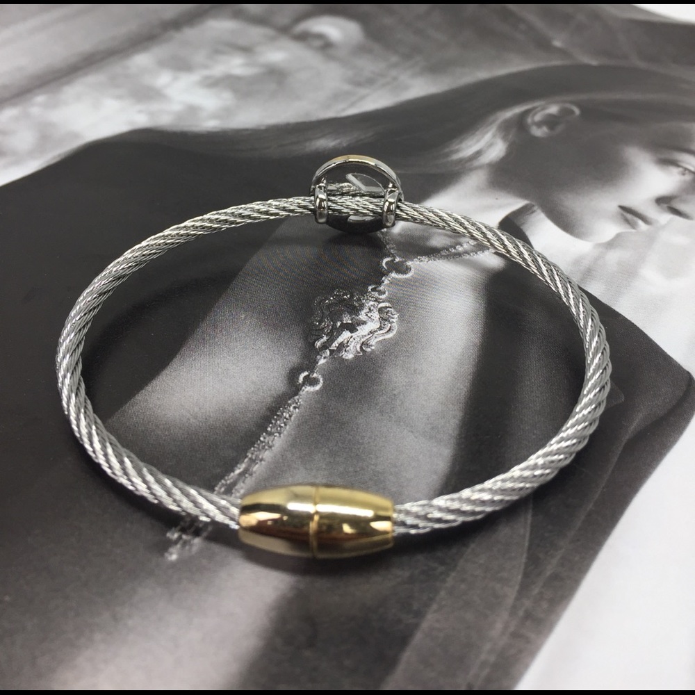Rhodium/18k Gold Plated - Picture 8 of 8
