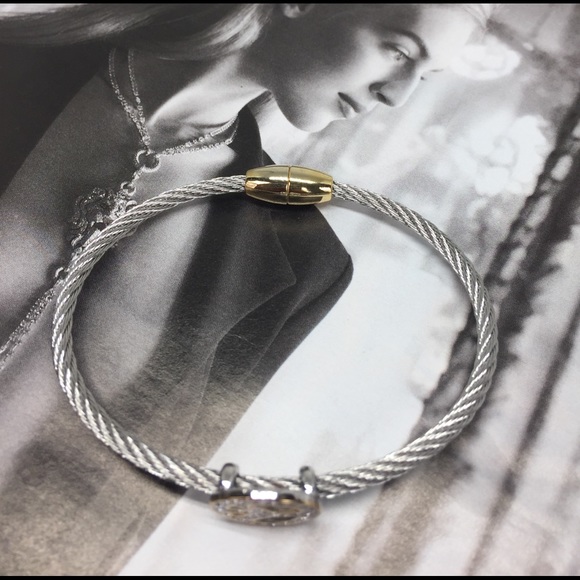 Rhodium/18k Gold Plated - Picture 6 of 8