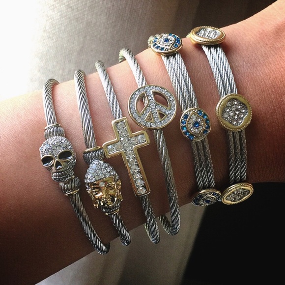 Rhodium/18k Gold Plated - Picture 2 of 8