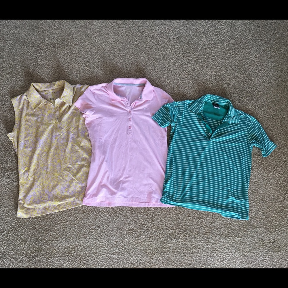 Nike women's golf shirt Lot Sz M