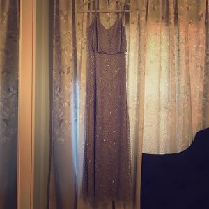 Adrianna papell beaded gown