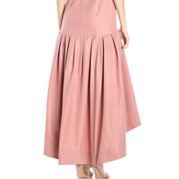 Jill Jill Stuart Dusty Rose Gown Dress - Picture 3 of 8