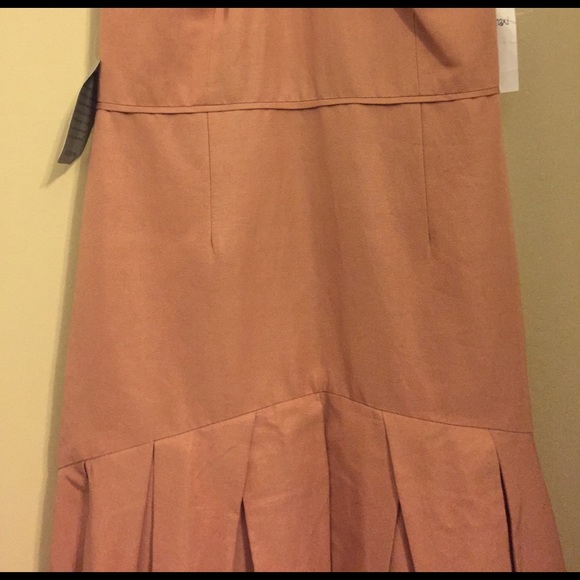 Jill Jill Stuart Dusty Rose Gown Dress - Picture 5 of 8