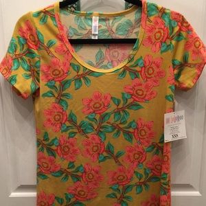 LULAROE women's classic t size xxs