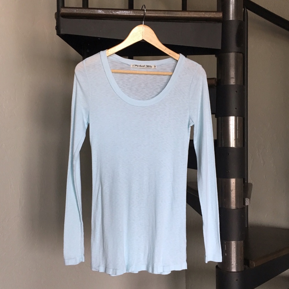 Michael Stars The Original Tee Maternity icy blue