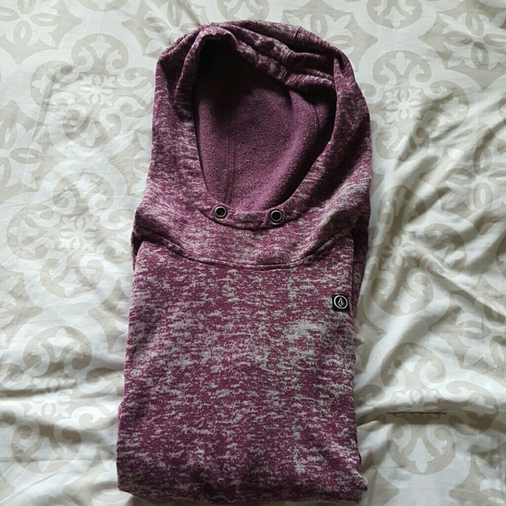 Women's Volcom purple wash sweatshirt