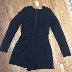 Black Romper NWT