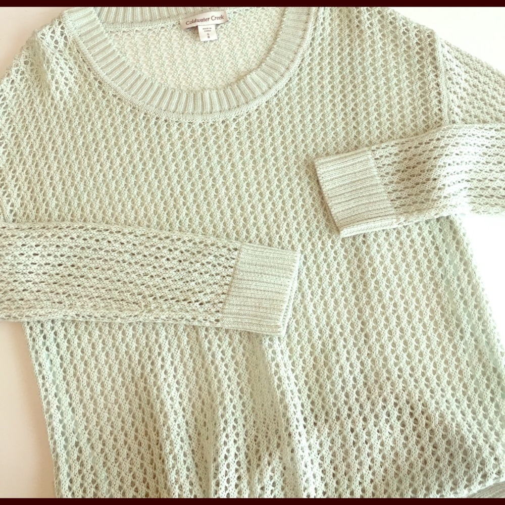 Light mint sweater