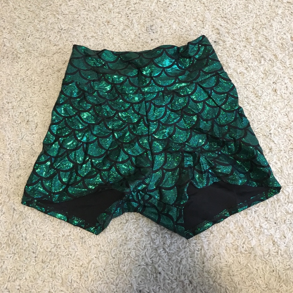 Mermaid Spandex Shorts