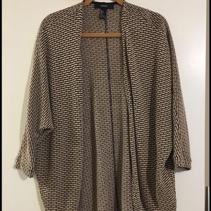 Slouchy cardigan, 3/4 sleeve