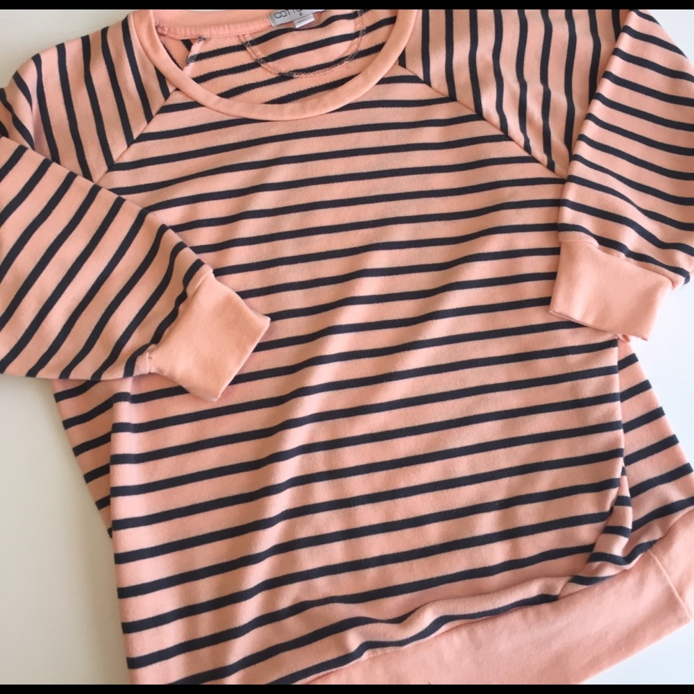 Striped  sweatshirt