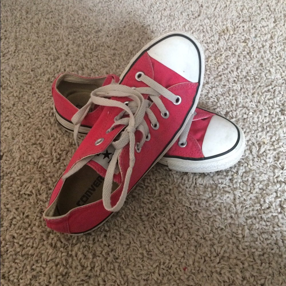 Hot Pink Converse Size 7