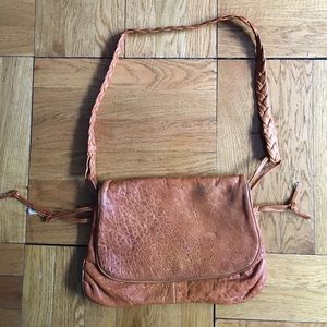 Lauren Merkin Bag // Camel // Braid Detail